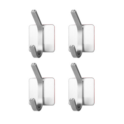 4pcsset Hooks Set of 4 Towel Clothes Hooks Self-Adhesive Bath Hooks Space-saving Wall-mounted Sticky Hooks High Quality SS Hooks
4pcsset Hooks Set of 4 Towel Clothes Hooks Self-Adhesive Bath Hooks Space-saving Wall-mounted Sticky Hooks High Quality SS Hooks