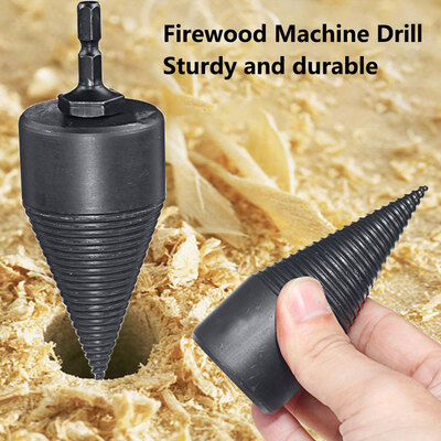 High Speed Twist Screw Splitting Cone Driver Firewood Drill Bit Wood Splitter Split Drilling Tools
High Speed Twist Screw Splitting Cone Driver Firewood Drill Bit Wood Splitter Split Drilling Tools