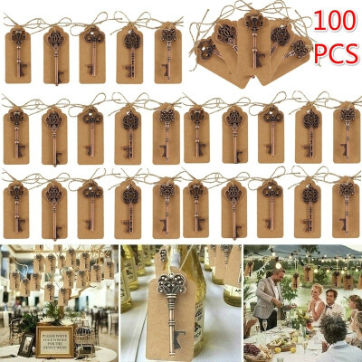 10050PCS Vintage Bronze Key Bottle Opener with Tags Wedding Decoration Antique Bottle Opener Paperboard Party Supplies
10050PCS Vintage Bronze Key Bottle Opener with Tags Wedding Decoration Antique Bottle Opener Paperboard Party Supplies