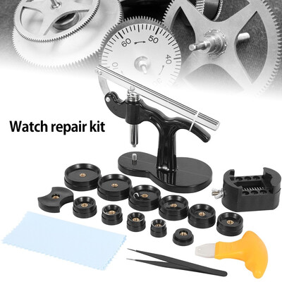 18pcsset Hot Fabulous Watch Band Link Remover Repair Tool Kit Set Pressure Back Cover Watchmaker Repair Watch Change Battery Tool
18pcsset Hot Fabulous Watch Band Link Remover Repair Tool Kit Set Pressure Back Cover Watchmaker Repair Watch Change Battery Tool