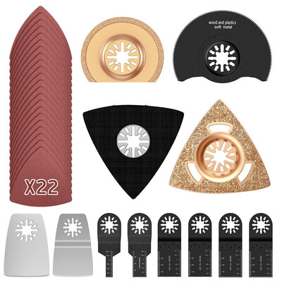 100663834Pcs Mix Oscillating Multi Tool Saw Blades for Fein Multimaster Dremel Makita Bosch
100663834Pcs Mix Oscillating Multi Tool Saw Blades for Fein Multimaster Dremel Makita Bosch
