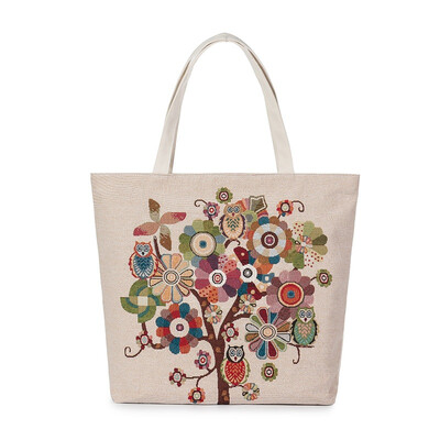 Muliti Pocket New Women Canvas Handbag Animal Floral Embroidery Jacquard Shoulder Bag Large Capacity Casual Shopping Bag Tote Wall
Muliti Pocket New Women Canvas Handbag Animal Floral Embroidery Jacquard Shoulder Bag Large Capacity Casual Shopping Bag Tote Wall