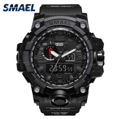 Mens Stylish Sports Multi-function Electronic Waterproof Watch Dual Display Wristwatches
Mens Stylish Sports Multi-function Electronic Waterproof Watch Dual Display Wristwatches