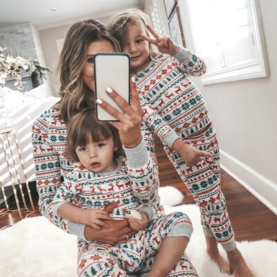 Christmas Clothing Set Children Clothing Christmas Family Parent-child Suit Printing Home Service Cotton Soft Two-piece Pajamas
Christmas Clothing Set Children Clothing Christmas Family Parent-child Suit Printing Home Service Cotton Soft Two-piece Pajamas