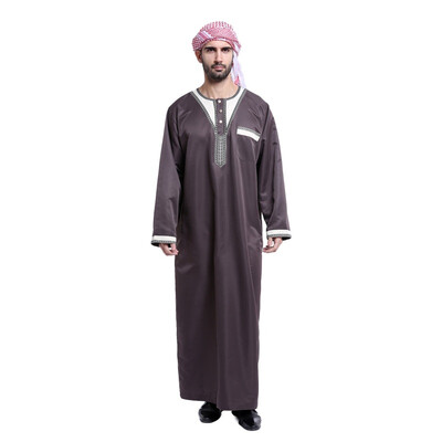 5 Color Men Saudi Style Thobe Thoub Abaya Robe Daffah Dishdasha Islamic Arab Kaftan New Muslim Clothing For Men S4
5 Color Men Saudi Style Thobe Thoub Abaya Robe Daffah Dishdasha Islamic Arab Kaftan New Muslim Clothing For Men S4