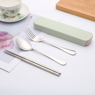 Portable two-piece creative tableware Stainless steel cutlery European style Solid color tableware
Portable two-piece creative tableware Stainless steel cutlery European style Solid color tableware