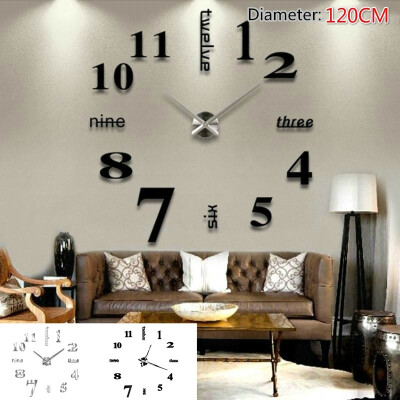 Willstar Diameter 40cm120cm Modern 3D Acrylic Mirror DIY Wall Clock for Home Living Room Decoration
Willstar Diameter 40cm120cm Modern 3D Acrylic Mirror DIY Wall Clock for Home Living Room Decoration