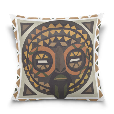 ALAZA Throw Pillow Cover 16 X 16 inch Christmas Gift Cushion Cover with African Mask Printed Pillowcase
ALAZA Throw Pillow Cover 16 X 16 inch Christmas Gift Cushion Cover with African Mask Printed Pillowcase