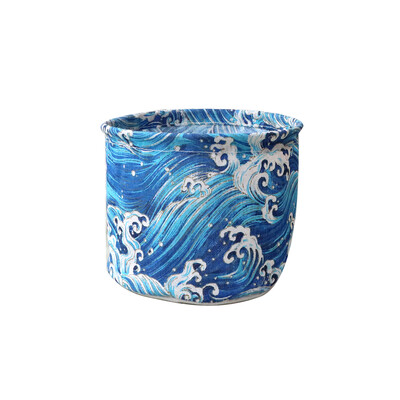 Water-Resistant Lovely Cloth Art Storage Bucket Foldable Makeup Storage Basket Small Desktop Organizer
Water-Resistant Lovely Cloth Art Storage Bucket Foldable Makeup Storage Basket Small Desktop Organizer