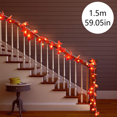 Willstar 10 LED Fall Maple Leaf Fairy String Light Autumn Leaf Lamp Garland Xmas Wedding
Willstar 10 LED Fall Maple Leaf Fairy String Light Autumn Leaf Lamp Garland Xmas Wedding