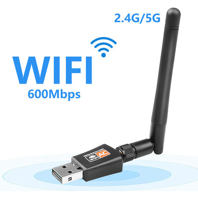 Willstar Mini 5Ghz 24Ghz 600Mbps USB WiFi Adapter RTL8811AU for Desktop Laptop PC Wireless Dual Band 80211ac
Willstar Mini 5Ghz 24Ghz 600Mbps USB WiFi Adapter RTL8811AU for Desktop Laptop PC Wireless Dual Band 80211ac