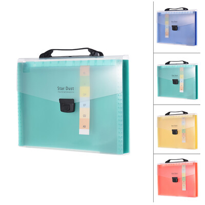 Transparent Accordion Expending File Folder Document Organizer Portfolio Holder A4 Size 13-pocket with Handle for Office School
Transparent Accordion Expending File Folder Document Organizer Portfolio Holder A4 Size 13-pocket with Handle for Office School
