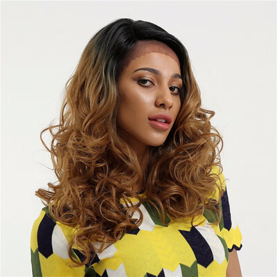 Element Synthetic Hair 20 Inch Long Lace Front Wig Ombre Brown Dark Roots Part Full Cap Wig for Black Women
Element Synthetic Hair 20 Inch Long Lace Front Wig Ombre Brown Dark Roots Part Full Cap Wig for Black Women