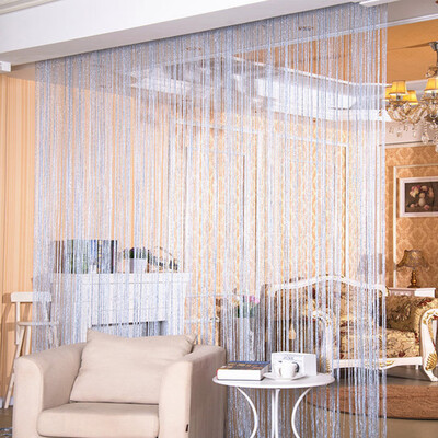 Fashion 200cm100cm String Sparkle Curtains Fly Screen Fringe Tassel Curtain Room Divider Door Window Decor
Fashion 200cm100cm String Sparkle Curtains Fly Screen Fringe Tassel Curtain Room Divider Door Window Decor