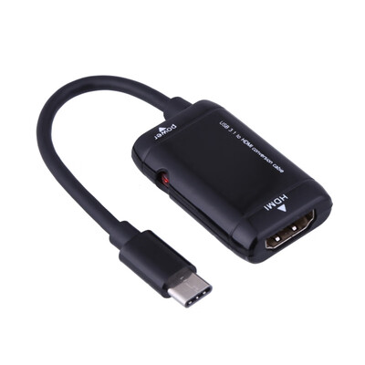 Universal USB31 Type C MHL To HDMI Adapter Cable 1080P Male To Female HDMI Converter for MHL Function Phones
Universal USB31 Type C MHL To HDMI Adapter Cable 1080P Male To Female HDMI Converter for MHL Function Phones