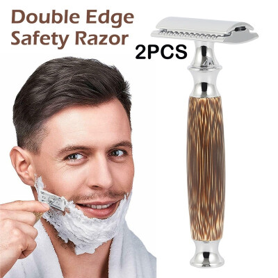 New Reusable Bamboo Razor Women & Men Shaving Manual Double Edge Classic Safety Razor Environmental Bamboo Handle
New Reusable Bamboo Razor Women & Men Shaving Manual Double Edge Classic Safety Razor Environmental Bamboo Handle