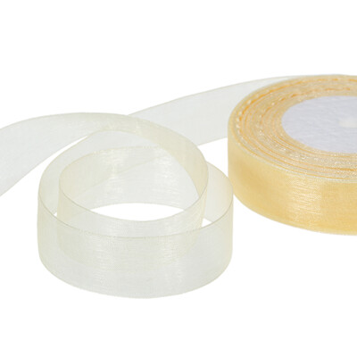 25mm 50 YardsRoll Silk Organza Transparent Ribbon DIY Making Christmas Ribbons for Wedding Party Decoration Webbing Crafts Gifts
25mm 50 YardsRoll Silk Organza Transparent Ribbon DIY Making Christmas Ribbons for Wedding Party Decoration Webbing Crafts Gifts