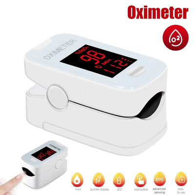 Digital LED Display Fingertip Pulse Oximeter Blood Oxygen Sensor Saturation SPO2 Monitor Measurement
Digital LED Display Fingertip Pulse Oximeter Blood Oxygen Sensor Saturation SPO2 Monitor Measurement