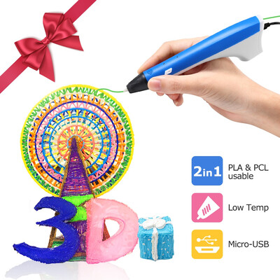 Ailink 3D Printing PenUpgrade Intelligent 3D Pen With 175mm PLAPCL FilamentOne Button Operation No Burn No Toxic No Clog
Ailink 3D Printing PenUpgrade Intelligent 3D Pen With 175mm PLAPCL FilamentOne Button Operation No Burn No Toxic No Clog