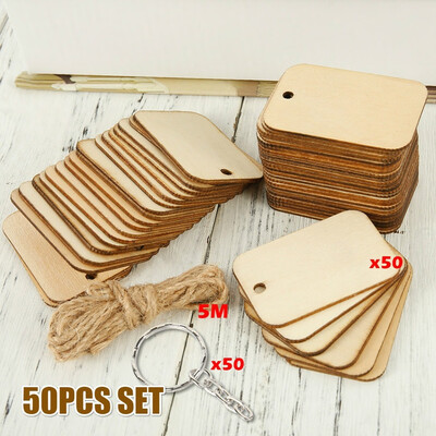 50pcs Wood Label Wood Nature Slice Gift Tag Hanging Label Wedding Party with Hemp Ropes 50pcs Keychain
50pcs Wood Label Wood Nature Slice Gift Tag Hanging Label Wedding Party with Hemp Ropes 50pcs Keychain