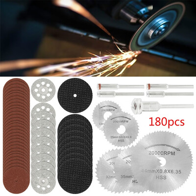 60120180Pcs Rotary Tool Cutting Wheel Kit Mini Circular Saw Blade&Diamond Cutting Wheel Cutting Disc
60120180Pcs Rotary Tool Cutting Wheel Kit Mini Circular Saw Blade&Diamond Cutting Wheel Cutting Disc