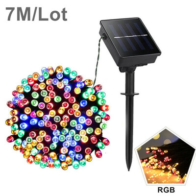 Solar Power LED String Outdoor Waterproof RGB Fairy Solar Night light Sensor Garden Patio Lawn Yard Christmas Decoration lamp
Solar Power LED String Outdoor Waterproof RGB Fairy Solar Night light Sensor Garden Patio Lawn Yard Christmas Decoration lamp