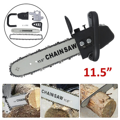 Willstar Chain Saw Bracket Set Chainsaw Guide Bar Transfer Conversion Head for Angle Grinder DIY
Willstar Chain Saw Bracket Set Chainsaw Guide Bar Transfer Conversion Head for Angle Grinder DIY