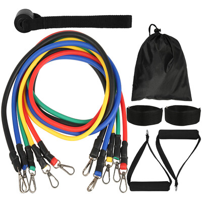 Willstar 11PCSSet Natural Rubber Latex Fitness Resistance Bands Exercise Tubes Practical Elastic Training Rope
Willstar 11PCSSet Natural Rubber Latex Fitness Resistance Bands Exercise Tubes Practical Elastic Training Rope