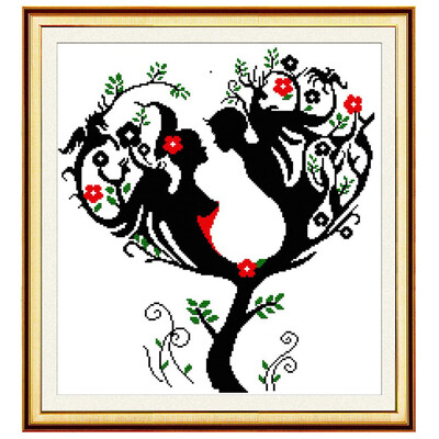 DIY Handmade Needlework Counted Cross Stitch Set Embroidery Kit 14CT Love Tree Pattern Cross-Stitching 42 45cm Home Decoration
DIY Handmade Needlework Counted Cross Stitch Set Embroidery Kit 14CT Love Tree Pattern Cross-Stitching 42 45cm Home Decoration