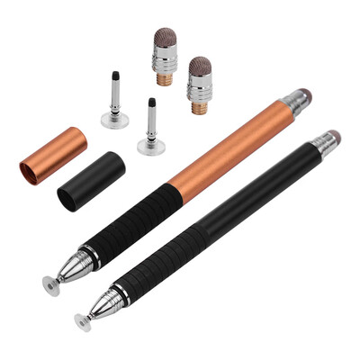 2-in-1 Precision Stylus Pen with Conductive Head&Disc Tip Universal Touchscreen Pen for All Capacitive Touchscreens Cell Phone
2-in-1 Precision Stylus Pen with Conductive Head&Disc Tip Universal Touchscreen Pen for All Capacitive Touchscreens Cell Phone