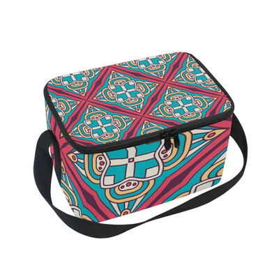 ALAZA Insulated Lunch Box Bohemia Style3 Lunch Bag for Men Women Portable Tote Bag Cooler Bag
ALAZA Insulated Lunch Box Bohemia Style3 Lunch Bag for Men Women Portable Tote Bag Cooler Bag
