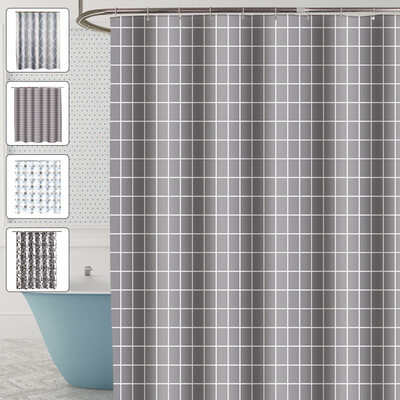 Willstar Plain Grey Shower Curtain With Free Hooks Waterproof Fabric Bathroom Curtain
Willstar Plain Grey Shower Curtain With Free Hooks Waterproof Fabric Bathroom Curtain