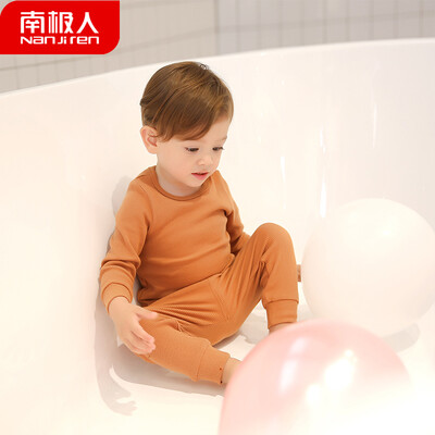 Antarctic Nanjiren childrens underwear suit pajamas spring&autumn boys long-sleeved baby clothes female baby autumn clothes long pants net color round neck 2 - pumpkin color 80
Antarctic Nanjiren childrens underwear suit pajamas spring&autumn boys long-sleeved baby clothes female baby autumn clothes long pants net color round neck 2 - pumpkin color 80