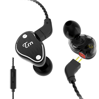 TRN V60 35mm Wired In Ear Headphones 2DD1BA Hybrid 6 Drivers HiFi Music Earphones Sports Headset with Detachable Earphone Cable
TRN V60 35mm Wired In Ear Headphones 2DD1BA Hybrid 6 Drivers HiFi Music Earphones Sports Headset with Detachable Earphone Cable