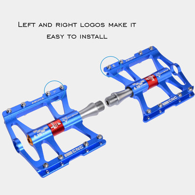 RockBros Advanced 4 Bearings Fine-quality Mountain Bike Pedals Platform Bicycle Flat 916" Hollowing Ultralight Aluminum Alloy Bik
RockBros Advanced 4 Bearings Fine-quality Mountain Bike Pedals Platform Bicycle Flat 916" Hollowing Ultralight Aluminum Alloy Bik