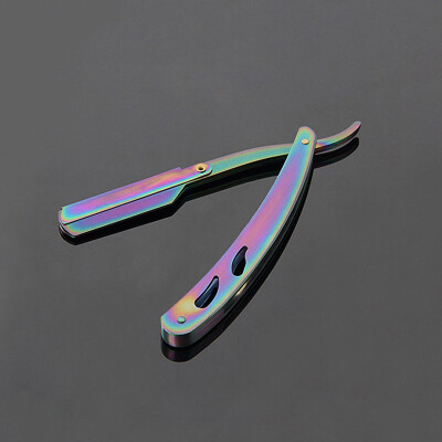 Vintage Straight Razor Foldable Handle 420 Stainless Steel Shaving Beard Hair Cutting Eyebrow shaping
Vintage Straight Razor Foldable Handle 420 Stainless Steel Shaving Beard Hair Cutting Eyebrow shaping