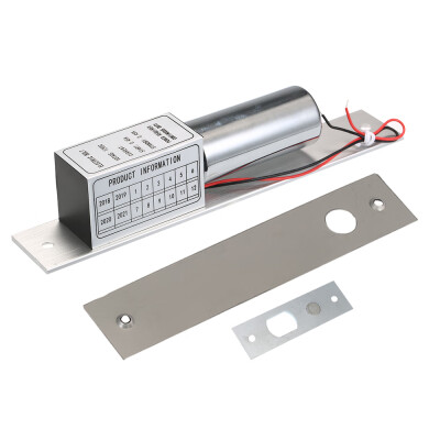 2 Wires Metal Electric Bolt Lock Normal Temperature DC12V Electronic Bolt Drop Door Lock Aluminium Alloy for Access Control System
2 Wires Metal Electric Bolt Lock Normal Temperature DC12V Electronic Bolt Drop Door Lock Aluminium Alloy for Access Control System