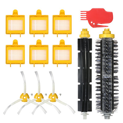 Pack of 12 Replacement Accessories Kit for iRobot Roomba 700 Series 700 760 770 780 790 Vacuum Cleaner-- Bristle Brush Flexible
Pack of 12 Replacement Accessories Kit for iRobot Roomba 700 Series 700 760 770 780 790 Vacuum Cleaner-- Bristle Brush Flexible