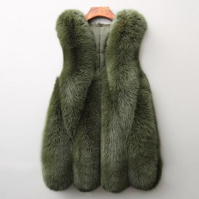 Fashion Women Faux Fox Fur Vest Slim Sleeveless Soft Tops Casual Street Hipster Warm Vest
Fashion Women Faux Fox Fur Vest Slim Sleeveless Soft Tops Casual Street Hipster Warm Vest