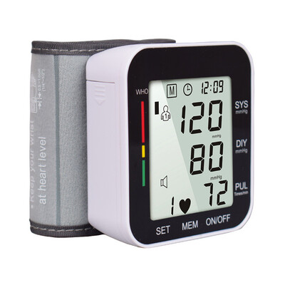 Household Blood Pressure Automatic Digital LCD Display Wrist Blood Pressure Monitor Heart Beat Rate Pulse Meter Measure
Household Blood Pressure Automatic Digital LCD Display Wrist Blood Pressure Monitor Heart Beat Rate Pulse Meter Measure