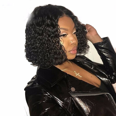 Water Wave Short Bob Virgin Human Hair Lace Front Wig Natural Black Color Wet Wavy Blunt Cut Bleached Knot Remy Hair Wig For Women
Water Wave Short Bob Virgin Human Hair Lace Front Wig Natural Black Color Wet Wavy Blunt Cut Bleached Knot Remy Hair Wig For Women