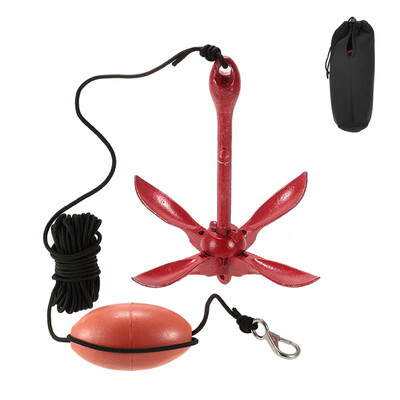 15kg33lbs Folding Anchor Rigging System Kit Set with Float Carrying Bag Rope Fishing Buoy Kit Portable for Kayak Raft Inflatabl
15kg33lbs Folding Anchor Rigging System Kit Set with Float Carrying Bag Rope Fishing Buoy Kit Portable for Kayak Raft Inflatabl