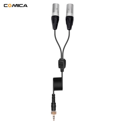 COMICA CVM-DS-XLR 35mm Dual-head XLR Output Cable for Camera Camcorder with XLR Audio Port
COMICA CVM-DS-XLR 35mm Dual-head XLR Output Cable for Camera Camcorder with XLR Audio Port