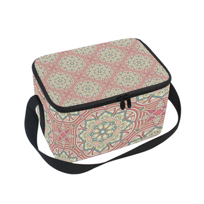 Lunch Box Insulated Lunch Bag Large Cooler Bohemian Floral Tote Bagfor Kids Men Women
Lunch Box Insulated Lunch Bag Large Cooler Bohemian Floral Tote Bagfor Kids Men Women