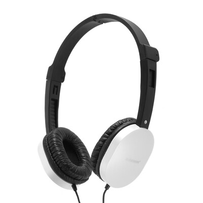 CLAMSHINE GS-J1 35mm Wired Headphone Over-ear Headset Hands-free with Mic for Smart Phones Computers White
CLAMSHINE GS-J1 35mm Wired Headphone Over-ear Headset Hands-free with Mic for Smart Phones Computers White