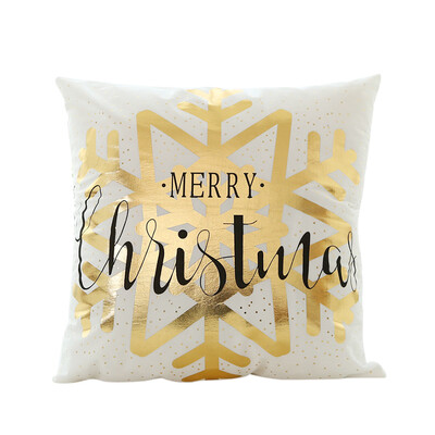 Christmas Gold Foil Printed Pillow Case Car Sofa Cushion Covers Waist Throw Cover Square Pillowcase 450450mm Sofa Home Decor
Christmas Gold Foil Printed Pillow Case Car Sofa Cushion Covers Waist Throw Cover Square Pillowcase 450450mm Sofa Home Decor
