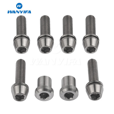 Wanyifa Titanium M5x16 18mm Blot for 3T ARX LTD Stem - Complete Titanium Bolts Hardware Upgrade Kit
Wanyifa Titanium M5x16 18mm Blot for 3T ARX LTD Stem - Complete Titanium Bolts Hardware Upgrade Kit