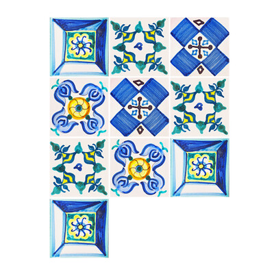 10 PcsSet Self Adhesive Tile Stickers Art Decals Removable Wall Sticker Kitchen Backsplash Bathroom Home Tidy Protection
10 PcsSet Self Adhesive Tile Stickers Art Decals Removable Wall Sticker Kitchen Backsplash Bathroom Home Tidy Protection