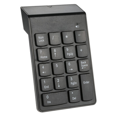 BT 30 Numeric Keypad Wireless Number Pad 18 Keys Mini Digital Keyboard for iMacMacBookMacBook AirProiPad Laptop Tablet Smartp
BT 30 Numeric Keypad Wireless Number Pad 18 Keys Mini Digital Keyboard for iMacMacBookMacBook AirProiPad Laptop Tablet Smartp