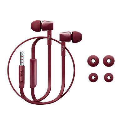 TCL MTRO100 in-ear headphones intelligent line control moving coil drive strong bass effect anti-winding flat coil dark blush mobile phone universal
TCL MTRO100 in-ear headphones intelligent line control moving coil drive strong bass effect anti-winding flat coil dark blush mobile phone universal